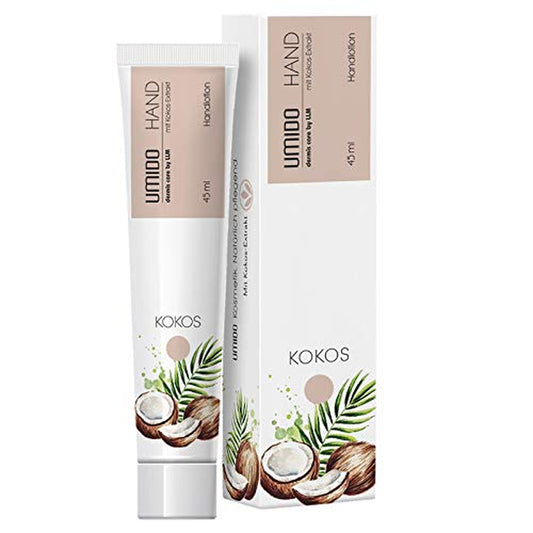 4 Stück Set Aktion UMIDO Hand-Lotion Set 45 Ml Kokos-Extrakt | Handcreme | Pflegecreme | Lotion | Hautpflege | Handcreme Set